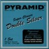Pyramid - Super Classic - Double Silver (Carbon) - High tension - guitar set