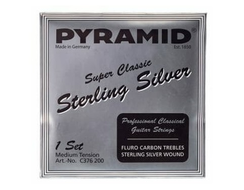 Pyramid Super Classic Sterling Silver (carbon) classical guitar string set